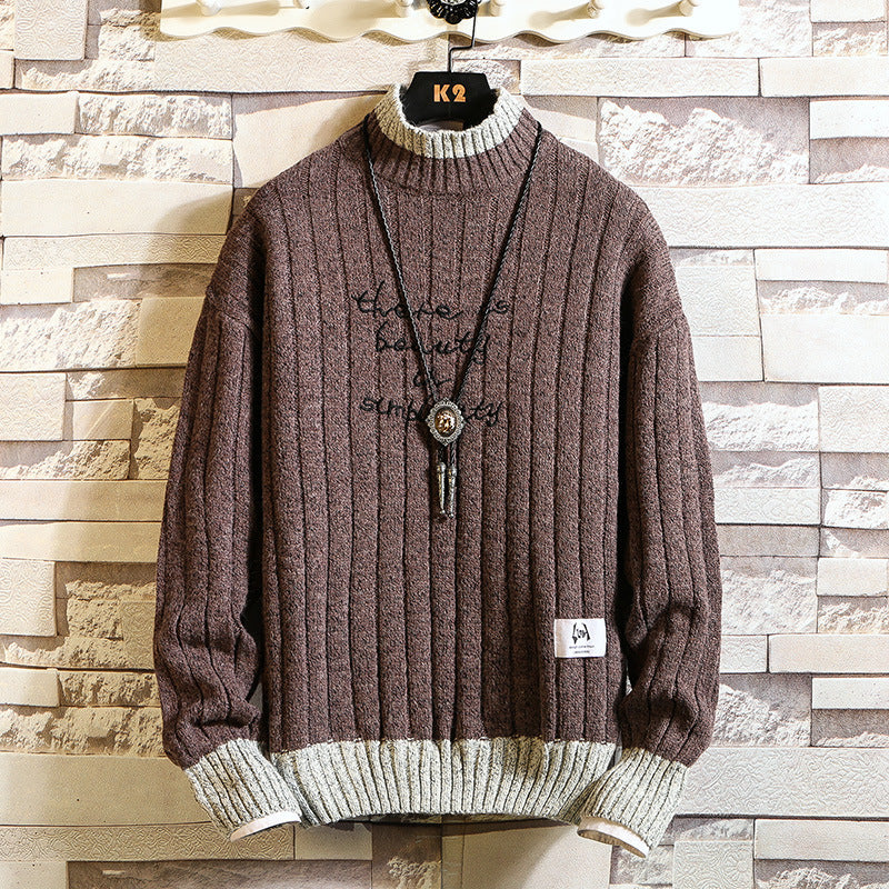 Long sleeve sweater for men