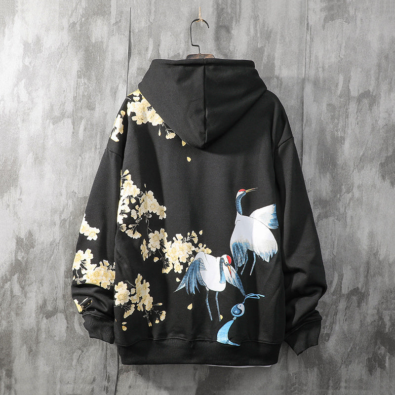 Crane Sweater Men's Hooded