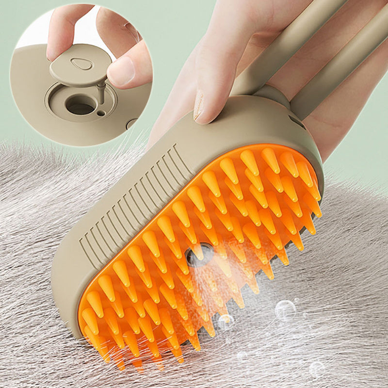 3 In 1 Electric Spray Pet Hair Brush