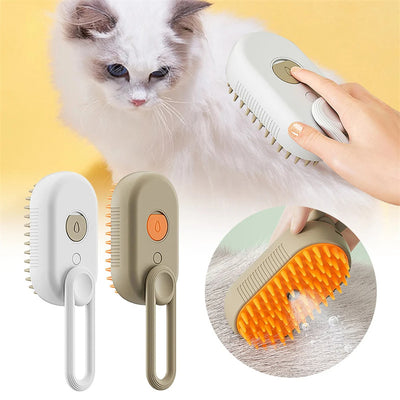 3 In 1 Electric Spray Pet Hair Brush