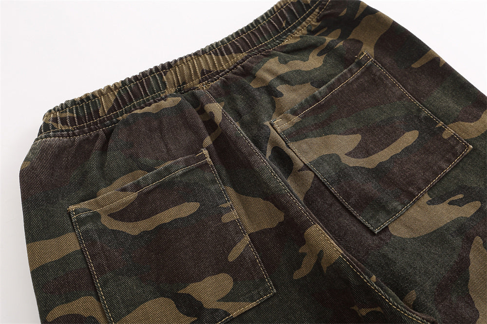 American Camouflage Paratrooper Pants Men