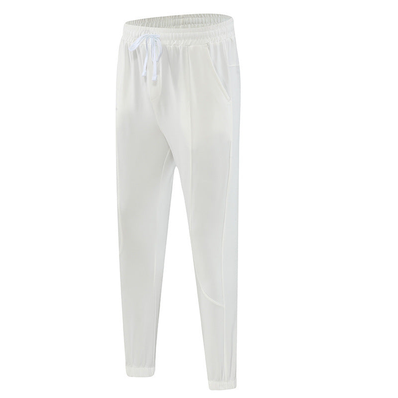 Fashion Solid Color Quick-drying Track Pants Men