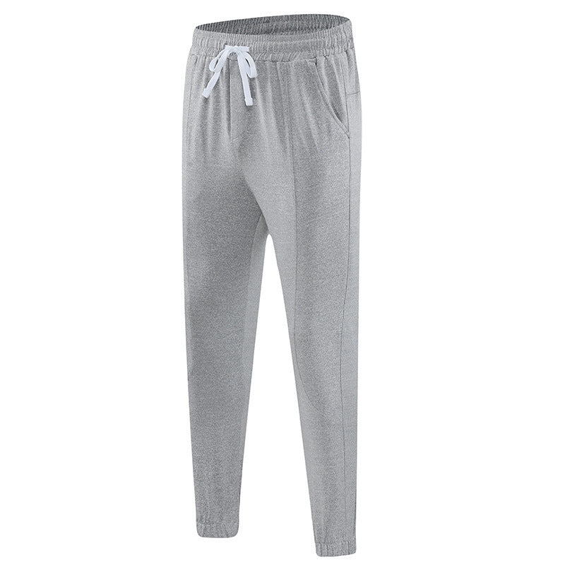 Fashion Solid Color Quick-drying Track Pants Men